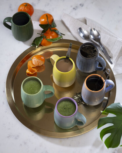 Evergreen Artisan Ceramic Coffee Mug